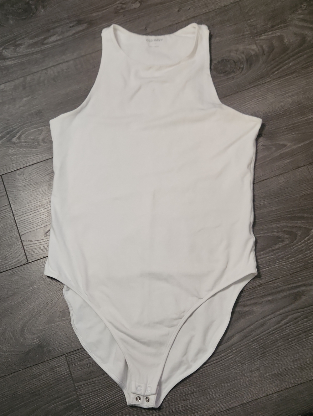 Old Navy White Tank Bodysuit